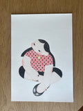Original artwork "a star and lots of dots"