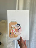 Original artwork "a la mesa"