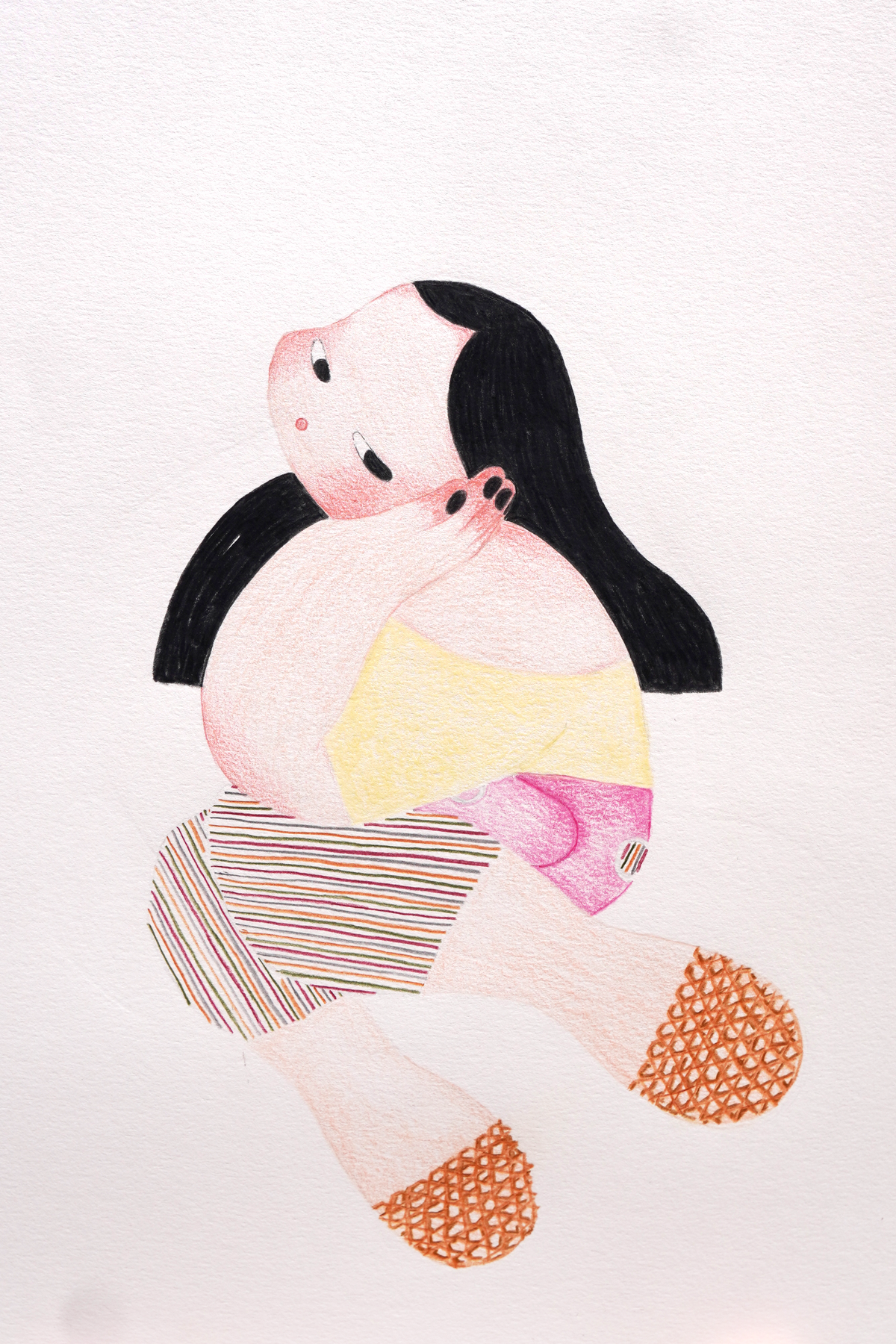 Original artwork "de soslayo"
